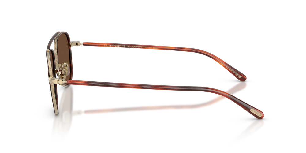 Oliver Peoples Sacoye con montura Caoba oscuro/dorado y lentes Marrón - imagen 4