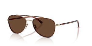 Oliver Peoples Sacoye con montura Caoba oscuro/dorado y lentes Marrón - imagen 1