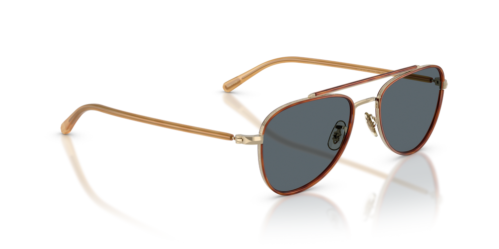 Oliver Peoples Sacoye con montura Dorado/Ámbar y lentes Azul - imagen 3