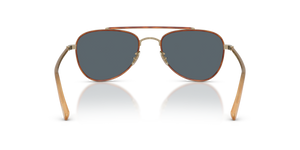 Oliver Peoples Sacoye con montura Dorado/Ámbar y lentes Azul - imagen 5