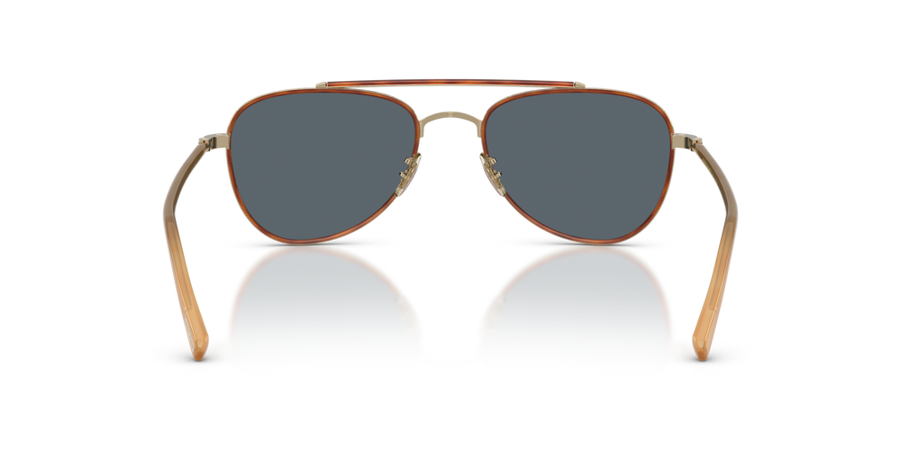 Oliver Peoples Sacoye with Gold/Amber frame and Blue lenses - image 5