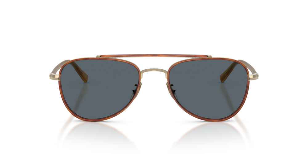 Oliver Peoples Sacoye with Gold/Amber frame and Blue lenses - image 2