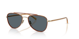 Oliver Peoples Sacoye with Gold/Amber frame and Blue lenses - image 1