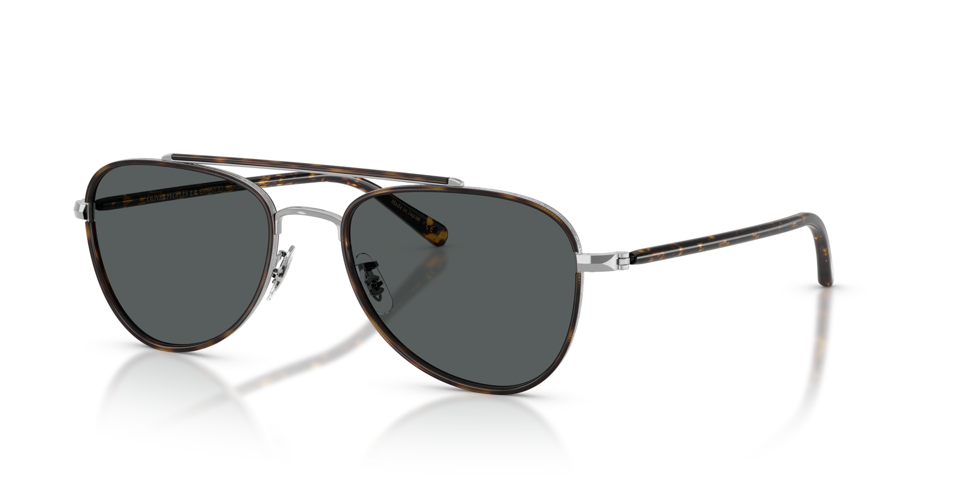 Oliver Peoples Sacoye with Silver frame and Midnight Express