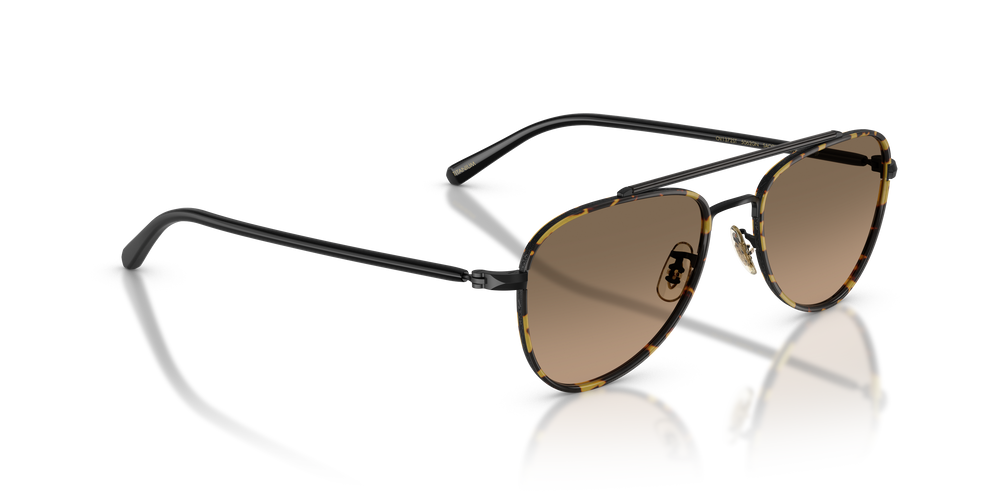 Oliver Peoples Sacoye con montatura Nero opaco/DTB e lenti  Marrone - L'immagine 3