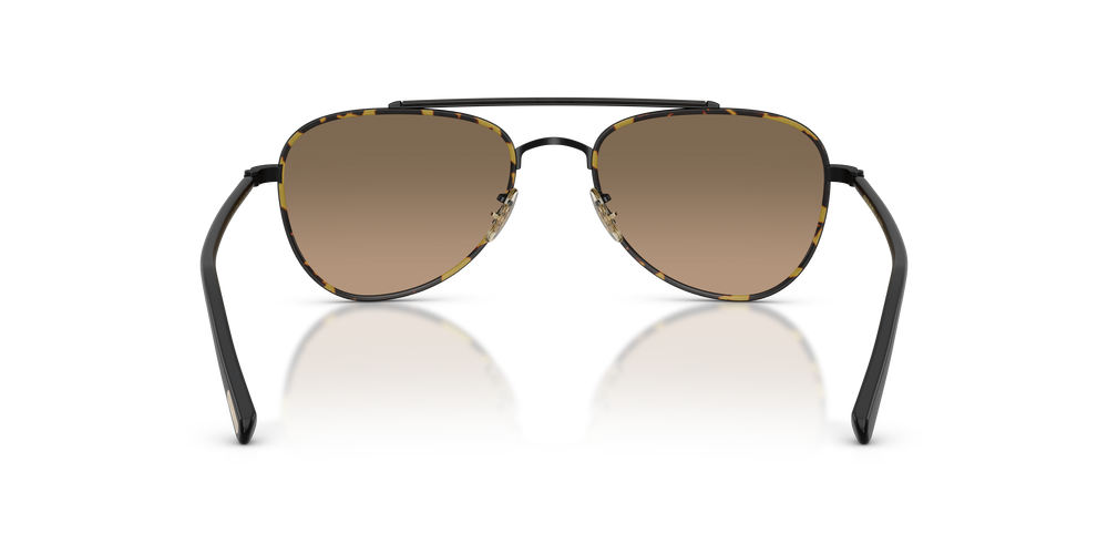 Oliver Peoples Sacoye con montatura Nero opaco/DTB e lenti  Marrone - L'immagine 5
