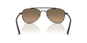 Oliver Peoples Sacoye con montatura Nero opaco/DTB e lenti  Marrone - L'immagine 5