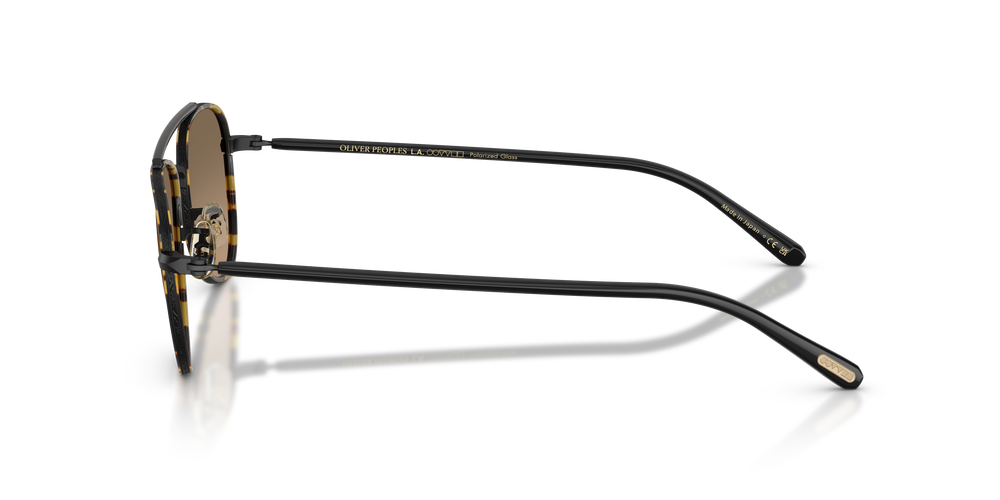 Oliver Peoples Sacoye con montatura Nero opaco/DTB e lenti  Marrone - L'immagine 4