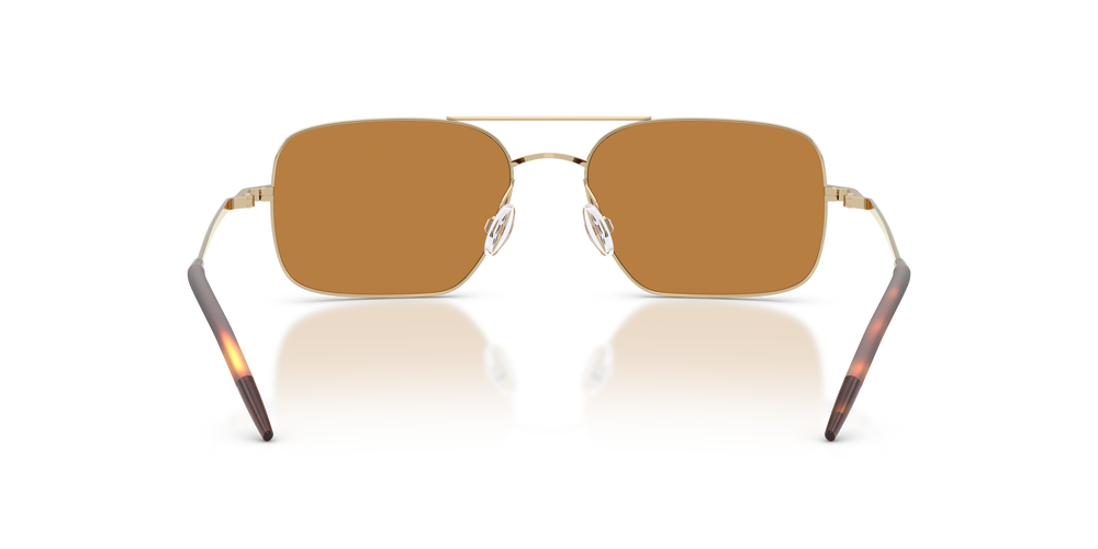 Oliver Peoples Victory II con montura Oro y lentes Marrón - El 5