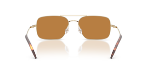 Oliver Peoples Victory II con montura Oro y lentes Marrón - El 5