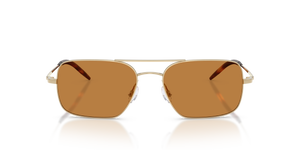 Oliver Peoples Victory II con montura Oro y lentes Marrón - El 2