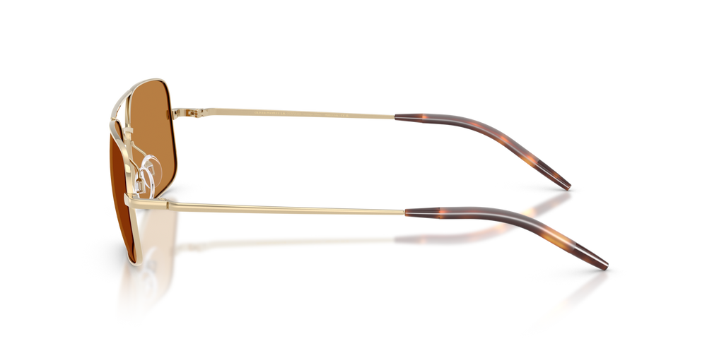 Sie Oliver Peoples Victory II mit Gold Gestell und Braun Gläsern - bild 4