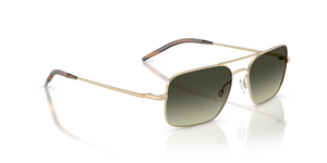 Oliver Peoples Victory II with Gold frame and Green lenses - image 3