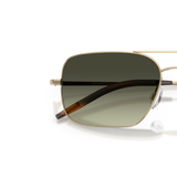 Oliver Peoples Victory II con montura Oro y lentes Verde - Variant