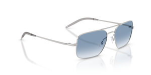 Oliver Peoples Victory II with Silver frame and Blue lenses - Image 3