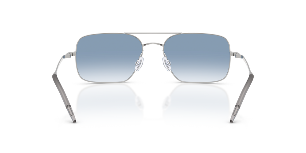 Oliver Peoples Victory II con montatura Argento e lenti  Blu - immagine 5