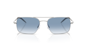 Oliver Peoples Victory II avec une monture Argent et des verres Bleu - image 2