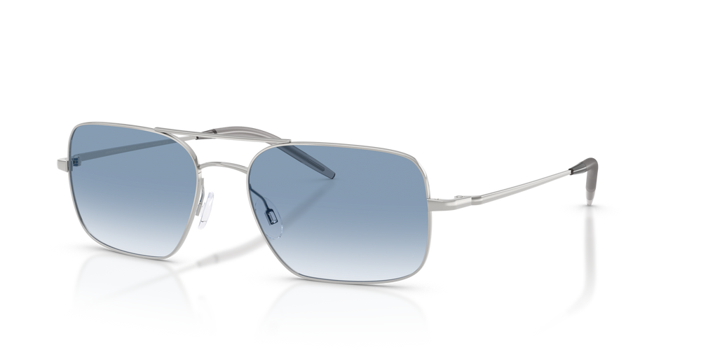 Sie Oliver Peoples Victory II mit Silber Gestell und Blau Gläsern - bild 3