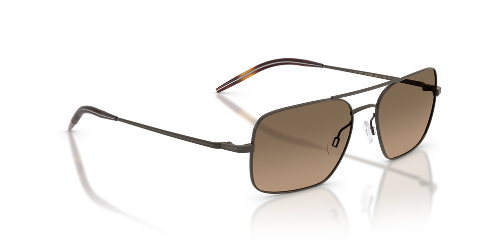 Oliver Peoples Victory II with Pewter frame and Sandstone Gradient