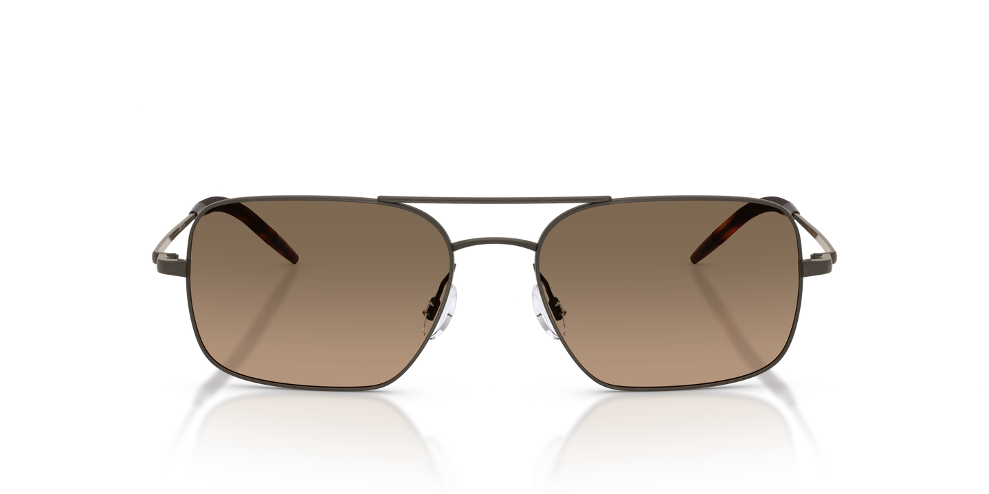Oliver Peoples Victory II with Pewter frame and Sandstone Gradient