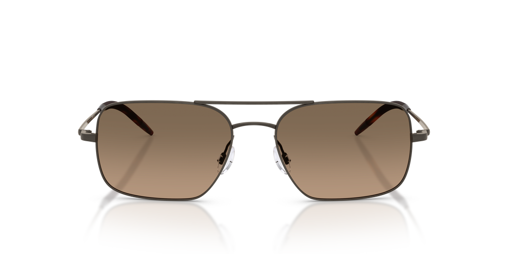 Oliver Peoples Victory II with Pewter frame and Sandstone Gradient
