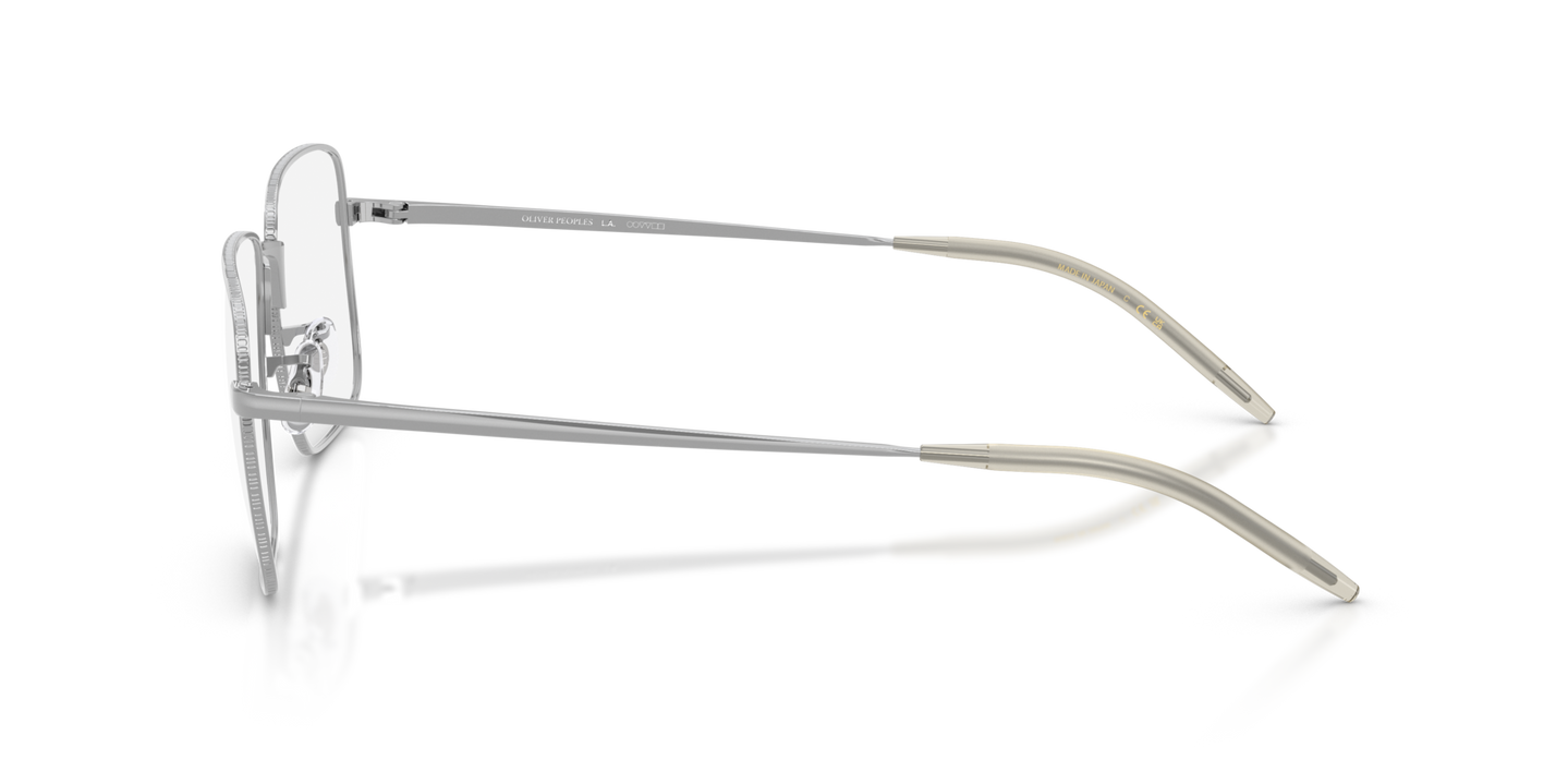 Oliver Peoples Welston with Silver frame - Image Temple Tip