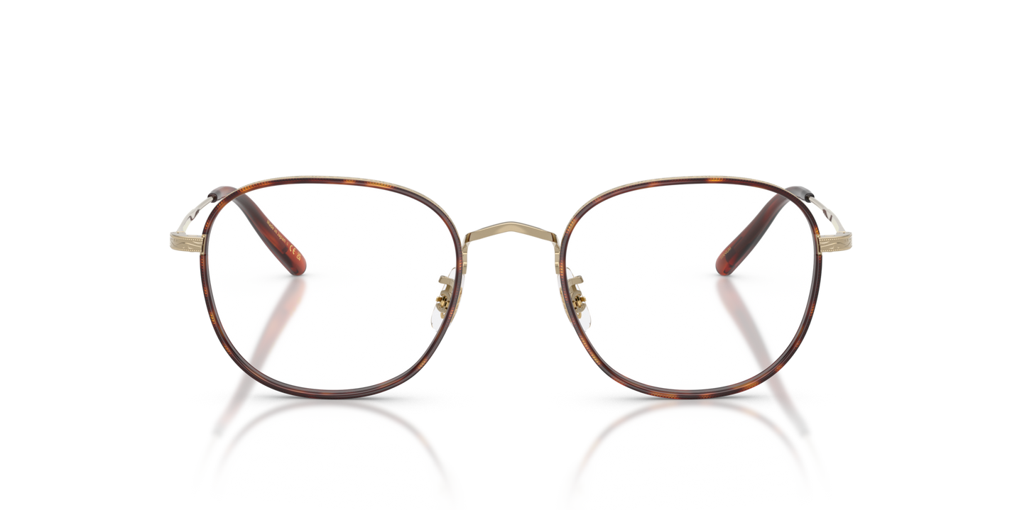 Oliver Peoples Mehr with Gold/Dark Mahogany frame - Image Material