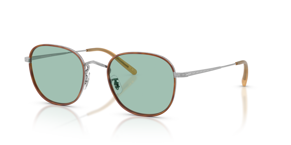 Oliver Peoples Mehr mit Silver/Amber Gestell - Das Bild 2