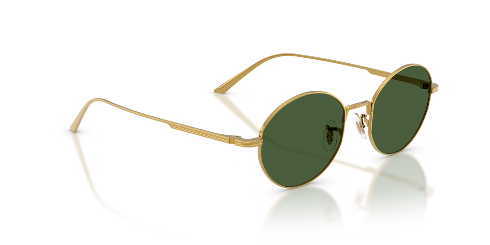 Oliver Peoples 1994C、ゴールドフレーム、グリーンレンズ - 画像 3
