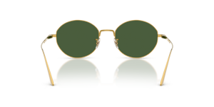 Oliver Peoples 1994C、ゴールドフレーム、グリーンレンズ - 画像 5