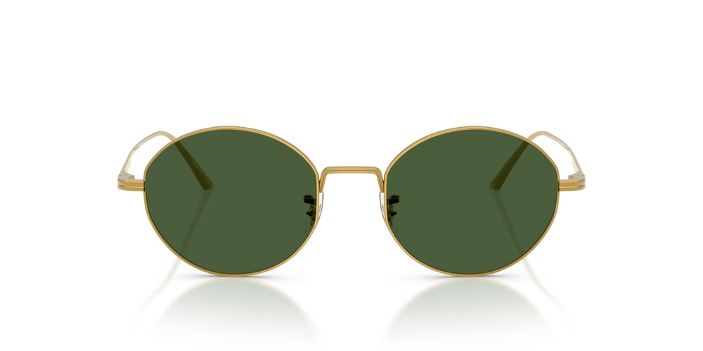 Oliver Peoples 1994C、ゴールドフレーム、グリーンレンズ - 画像 2