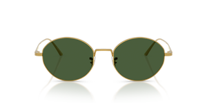 Oliver Peoples 1994C、ゴールドフレーム、グリーンレンズ - 画像 2