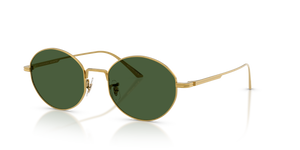 Oliver Peoples 1994C with Gold frame and Green lenses - Image 1