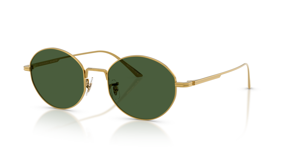 Oliver Peoples Coleridge Sun with Gold-Tortoise frame and G-15