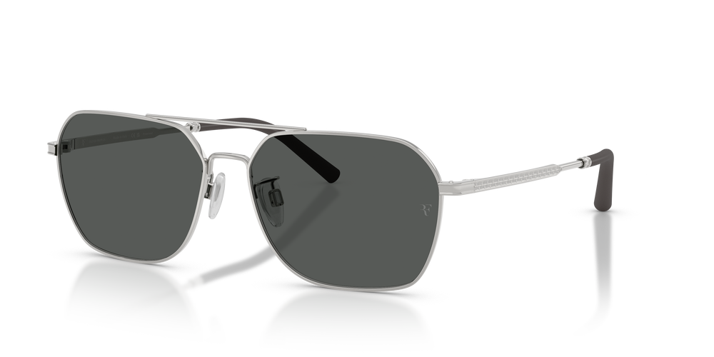 Sie Oliver Peoples R-17 mit Silber Gestell und Grau Gläsern - Bild 7
