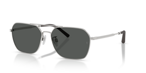 Sie Oliver Peoples R-17 mit Silber Gestell und Grau Gläsern - Bild 7