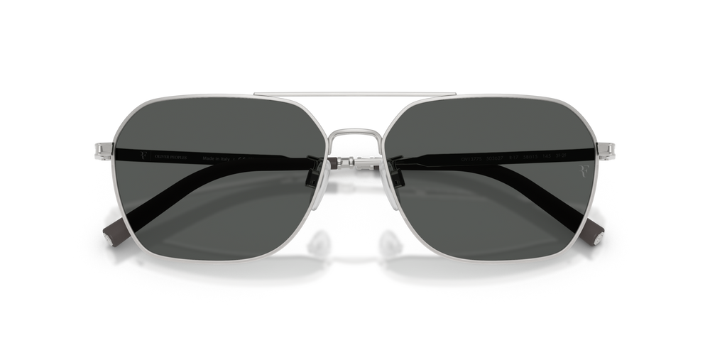 Oliver Peoples R-17 con montura Plateado y lentes Gris - imagen 6