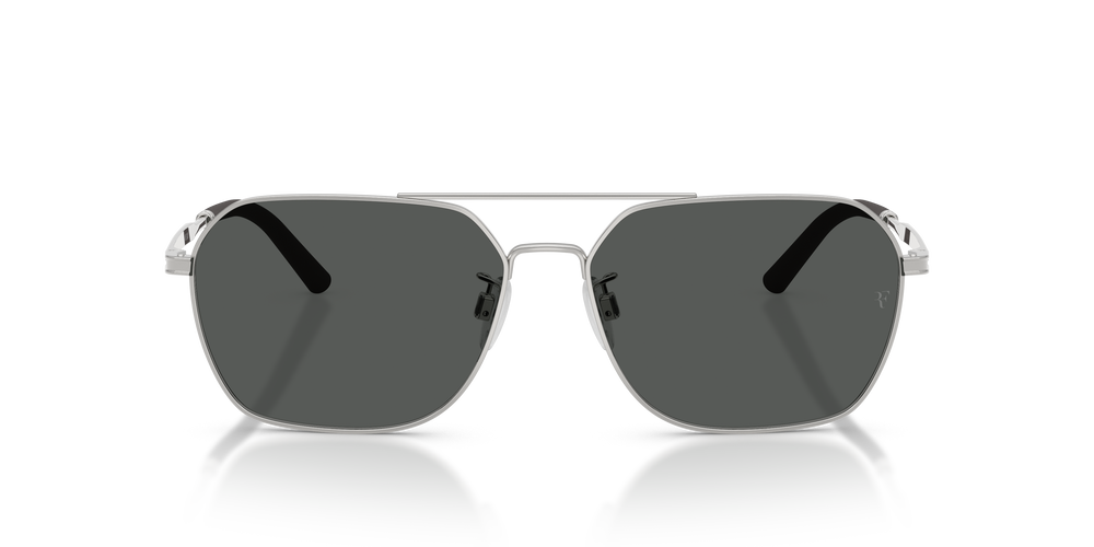 Sie Oliver Peoples R-17 mit Silber Gestell und Grau Gläsern - Bild 8