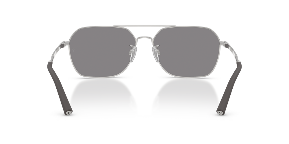 Sie Oliver Peoples R-17 mit Silber Gestell und Grau Gläsern - Bild 5