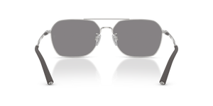 Sie Oliver Peoples R-17 mit Silber Gestell und Grau Gläsern - Bild 5