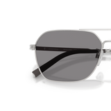 Oliver Peoples R-17 with Silver frame and Grey lenses - Variant