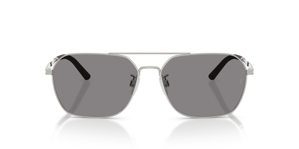 Sie Oliver Peoples R-17 mit Silber Gestell und Grau Gläsern - Bild 2