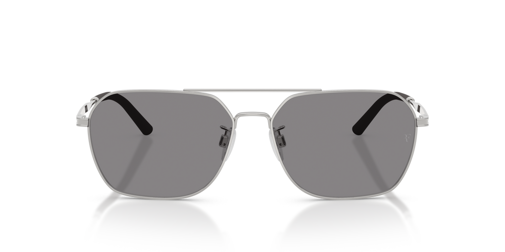 Oliver Peoples R-17 con montura Plateado y lentes Gris - imagen 2