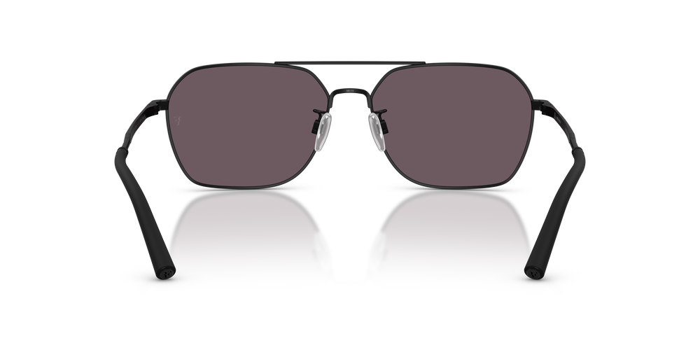 Sie Oliver Peoples R-17 mit Matt Schwarz Gestell und Violett Gläsern - Bild 5