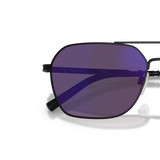 Oliver Peoples R-17 con montatura Nero Opaco e lenti  Viola - Variant