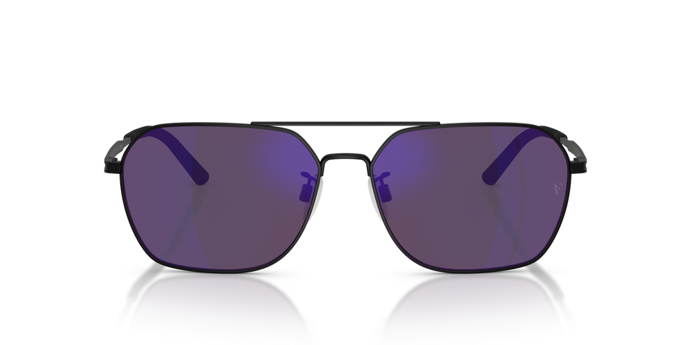 Oliver Peoples R-17 con montura Negro Mate y lentes Violeta - imagen 2