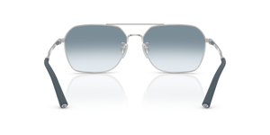 Oliver Peoples R-17 con montatura Argento Spazzolato e lenti  Blue - immagine 5