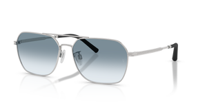 Oliver Peoples R-17 con montatura Argento Spazzolato e lenti  Blue - L'immagine 1