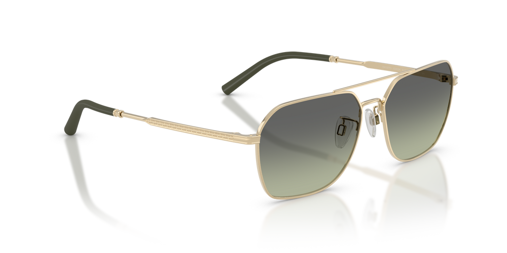 Oliver Peoples R-17 with Brushed Gold frame and Green lenses - image 3