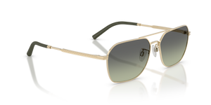 Oliver Peoples R-17 with Brushed Gold frame and Green lenses - image 3